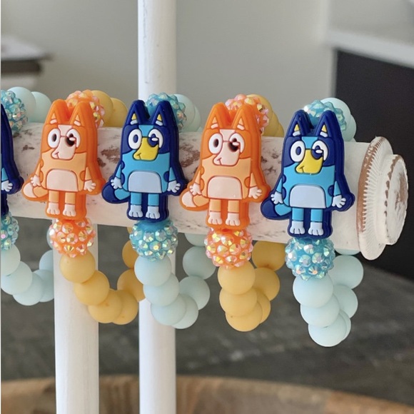 Bluey and Bingo Bracelet Set of 2 - Picture 1 of 3